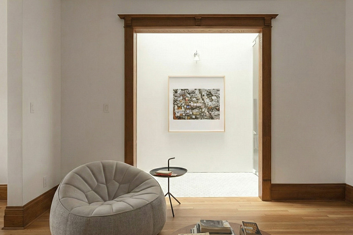 Портал из натурального дерева (1). Работы компании РСК Интерьер.